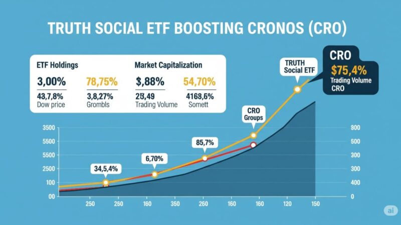 Cronos (CRO) Rockets After Inclusion in Truth Social’s Groundbreaking Crypto Blue-Chip ETF