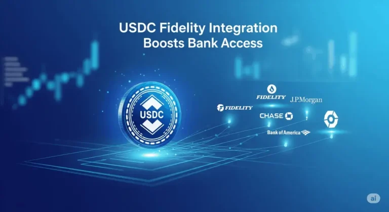 USDC Fidelity Integration Boosts Bank Access