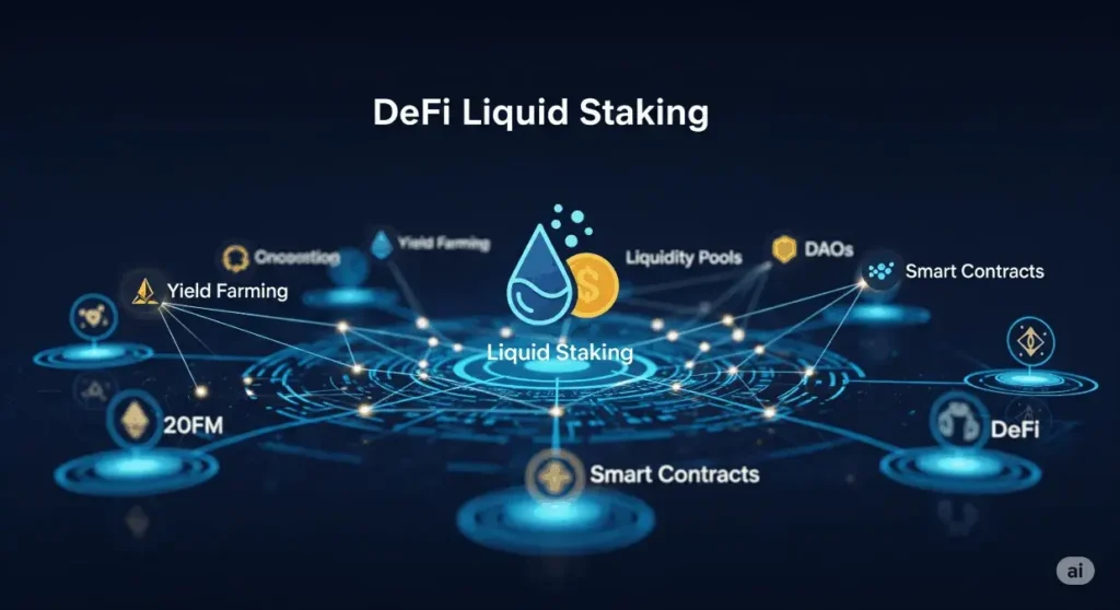 DeFi Liquid Staking