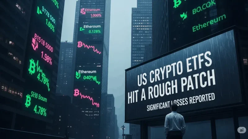 Los ETF de criptomonedas de EE. UU. atraviesan un momento difícil: ¿qué hay detrás de la repentina salida de 1.000 millones de dólares?