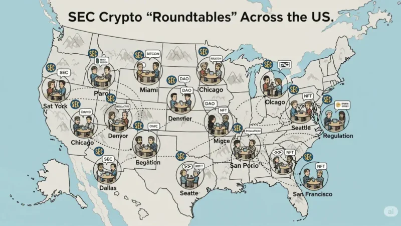 The SEC’s Crypto Task Force Hits the Road to Engage with the Community
