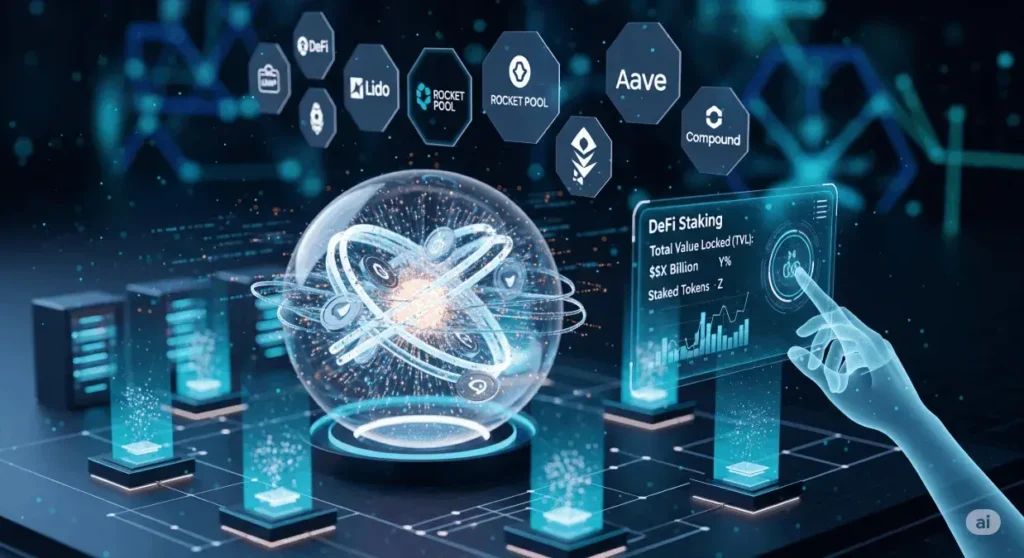 Staking líquido de DeFi