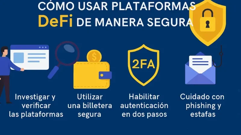 Navegando por el panorama DeFi: una guía para usar plataformas descentralizadas de forma segura
