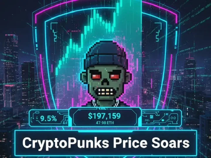 El resurgimiento de las criptomonedas de primera línea: por qué el precio de CryptoPunks se disparó un 9,5% en 24 horas