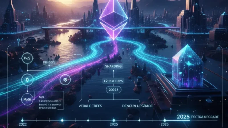 Hoja de ruta de Ethereum 2025: Escalabilidad, sostenibilidad y un futuro seguro