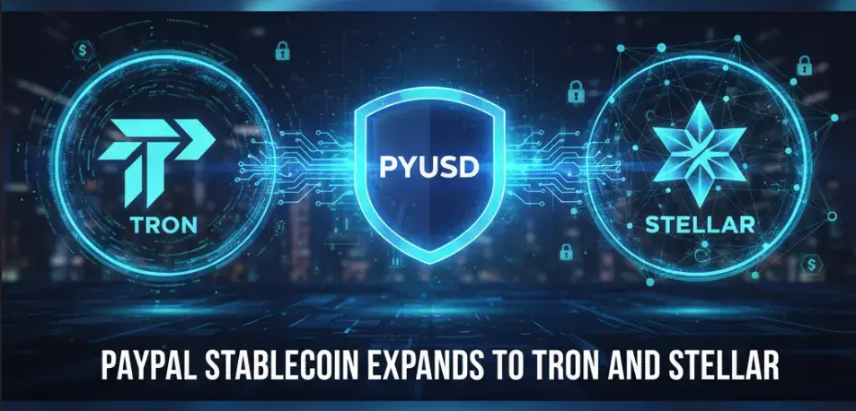 PayPal Stablecoin Expands to Tron and Stellar