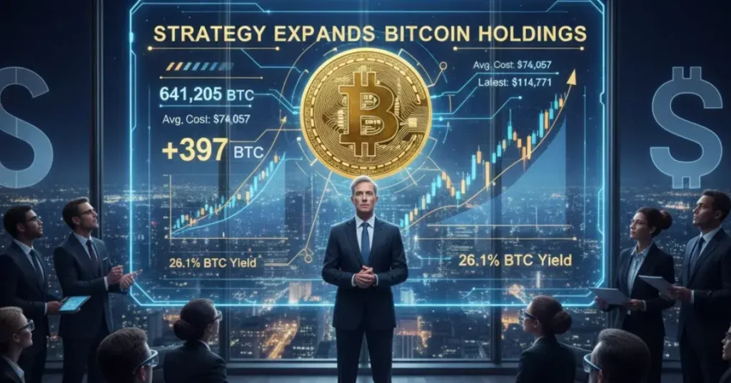 Strategy Expands Bitcoin Holdings again