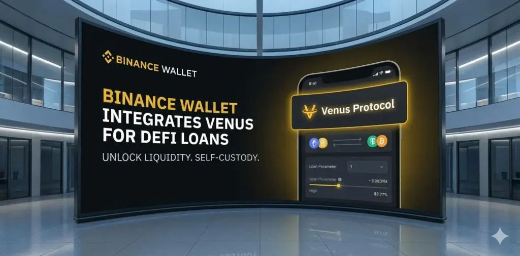 Binance integrates Venus Protocol