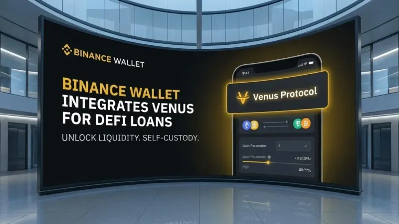 Binance integrates Venus Protocol for direct Web3 borrowing