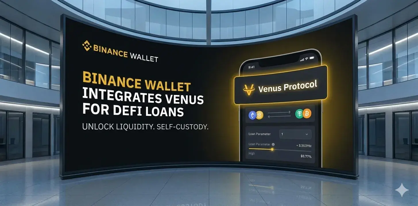 Binance integrates Venus Protocol