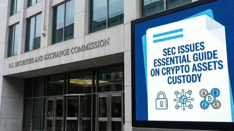 SEC Issues Essential Guide on crypto assets Custody