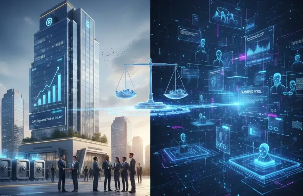 Yield Strategies CeFi vs DeFi