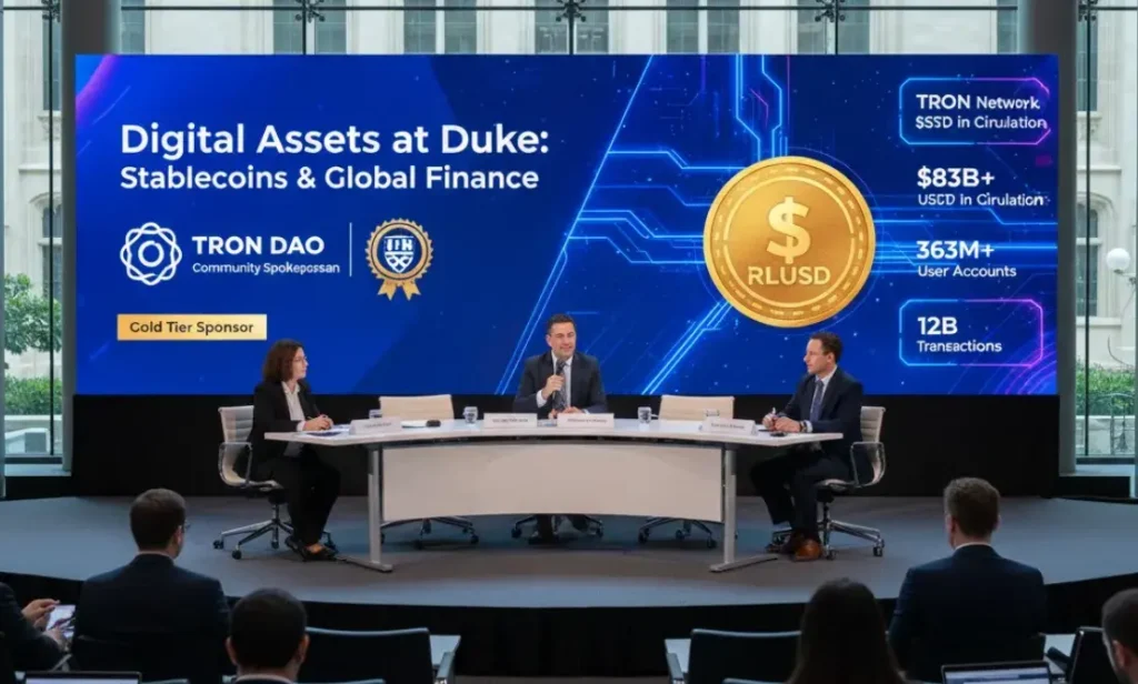 TRON DAO Promotes Stablecoins at Duke University