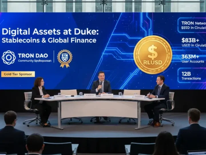 TRON DAO Advances Stablecoin Dialogue at Digital Assets at Duke