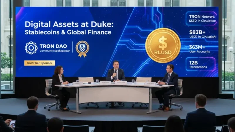 TRON DAO Advances Stablecoin Dialogue at Digital Assets at Duke