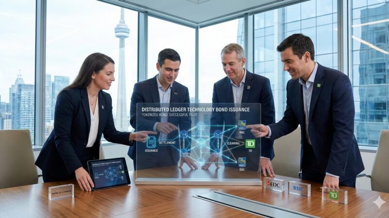 The Future of Debt: Canada’s Major Banks and EDC Successfully Pilot Tokenized Bond on DLT