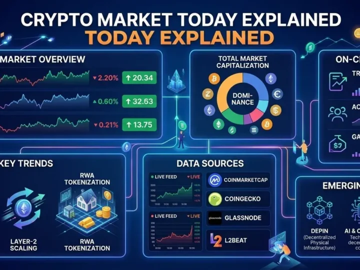 Mercado cripto hoy analizado: Navegando el panorama de los activos digitales en 2026