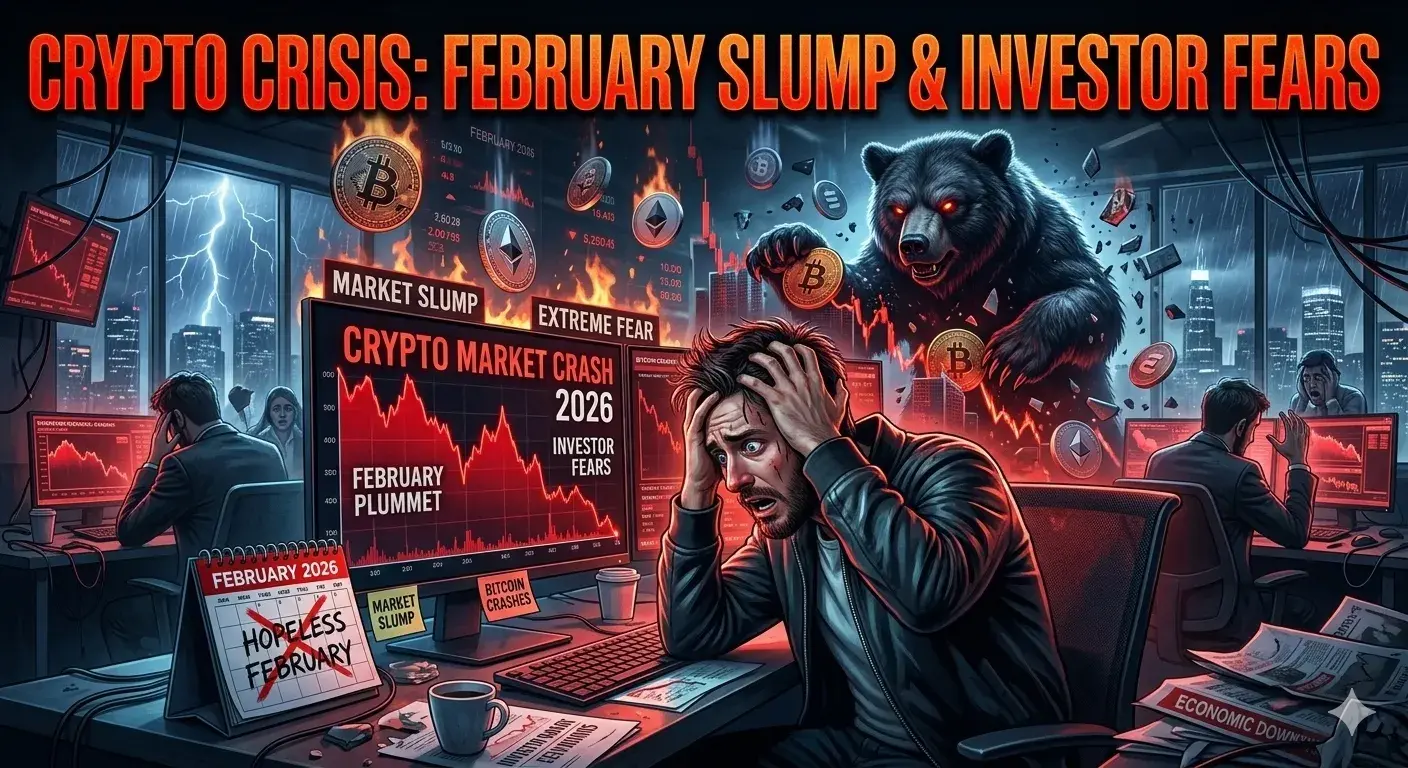 Crypto Crisis: February Slump and Investor Fears