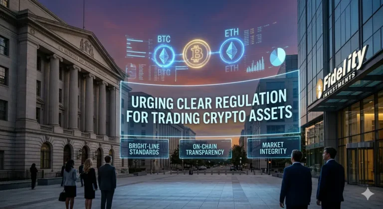 Fidelity Urges SEC Clarity Trading Crypto Assets