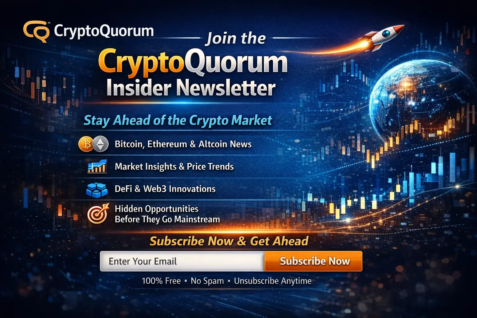 Join the CryptoQuorum Insider Newsletter