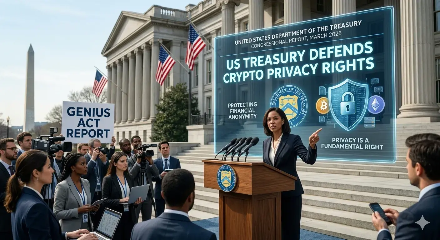 US Treasury Defends Crypto Privacy Rights in 2026