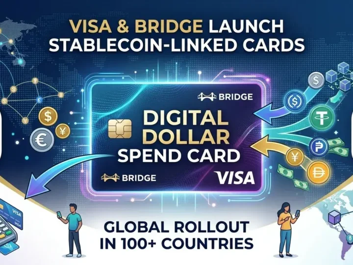 Visa and Bridge Expand Collaboration: Bringing Stablecoin-Linked Cards to 100+ Countries