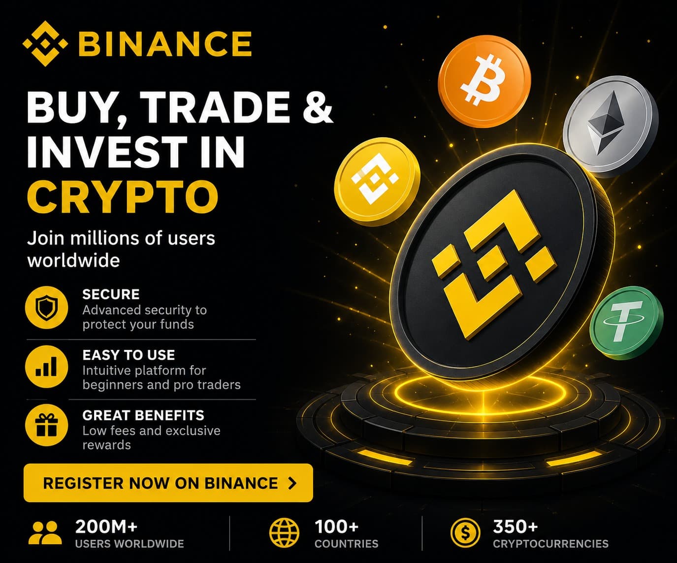Binance - Buy, Trade & Invest in Crypto