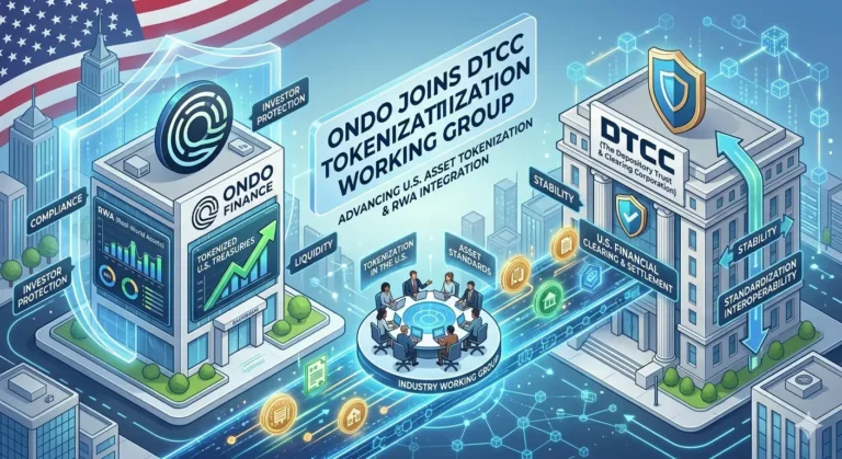 Ondo Joins DTCC Tokenization Working Group