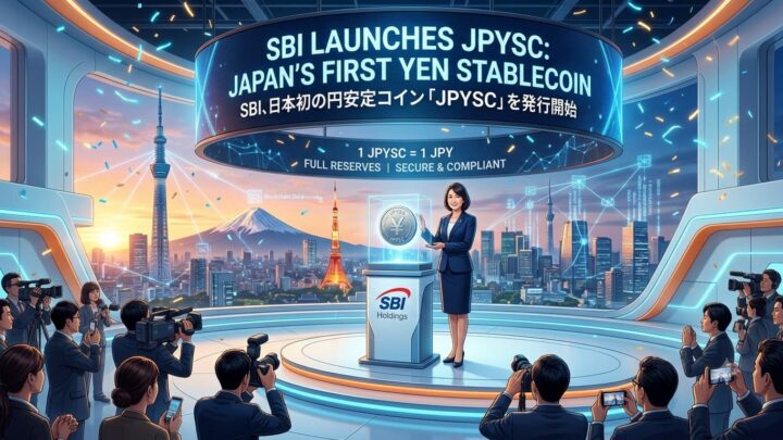 SBI Holdings Launches JPYSC: Japan’s First Trust-Based Yen Stablecoin Is Now Live