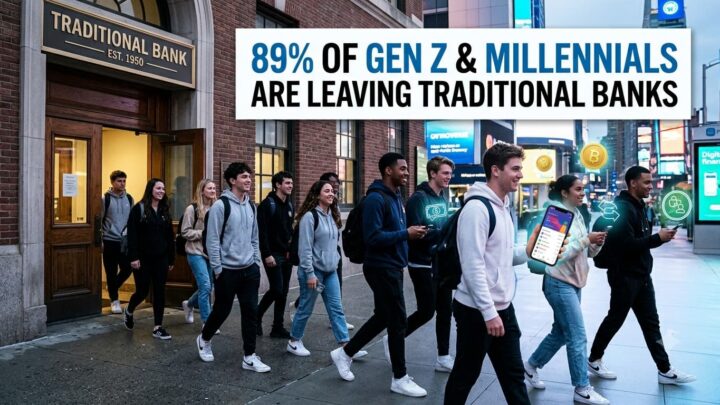 89% of Gen Z and Millennials Are Ready to Leave Banks for Crypto and DeFi