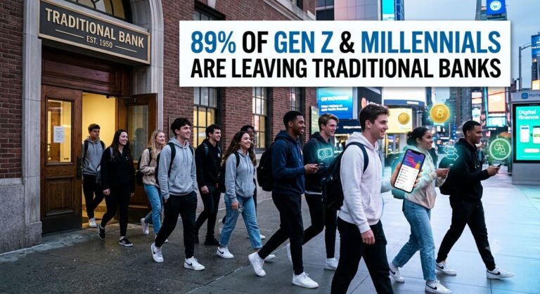 89% of Gen Z and Millennials Are Leaving Banks