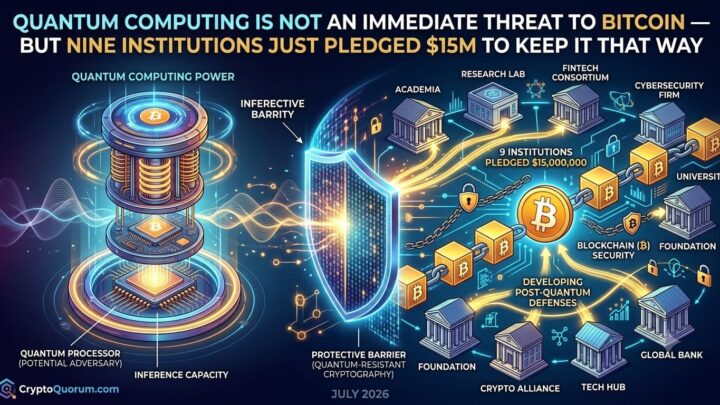 Quantum Computing Is Not an Immediate Threat to Bitcoin  But Nine Institutions Just Pledged $15M to Keep It That Way