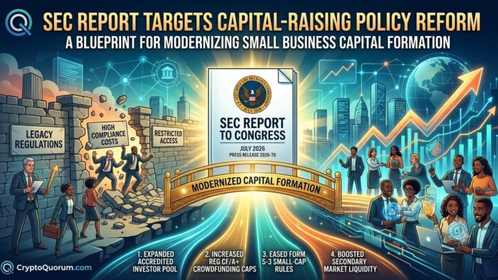 SEC Delivers Landmark Small Business Report to Congress: A Blueprint for Capital-Raising Policy Overhaul