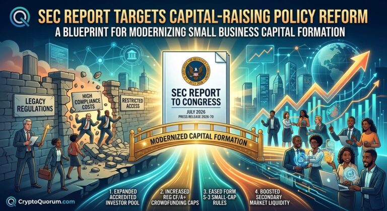SEC Report Targets Capital-Raising Policy Reform