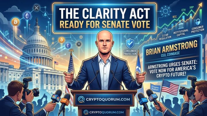 Brian Armstrong: The CLARITY Act Is Ready for a Full Senate Vote – and the Clock Is Running Out
