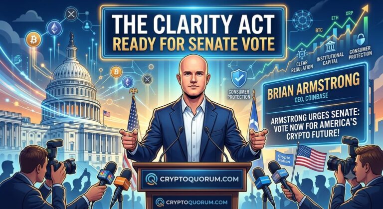 The CLARITY Act Ready for Senate Vote: Armstrong Urges